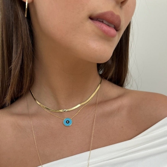 Jennifer Zeuner | 14K Hamilton Yellow Gold Plated Necklace - Picture 1 of 3